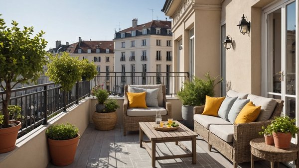 Comment transformer un petit balcon en un espace détente agréable ?